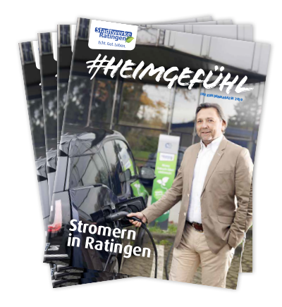 Kundenmagazin Ausgabe 2019 #heimgefühl – Stromern in Ratingen