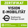 Auszeichnung "Vision E-Mobilität“ für den Ausbau der Infrastruktur in Deutschland